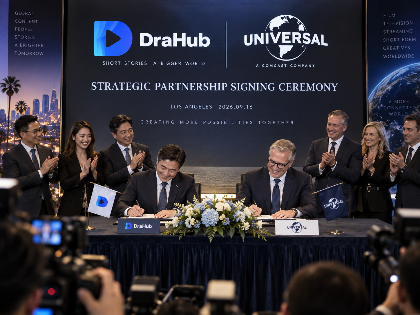 AI重塑全球影视产业,DraHub与环球影业战略合作探索内容科技新未来-资料简介网
